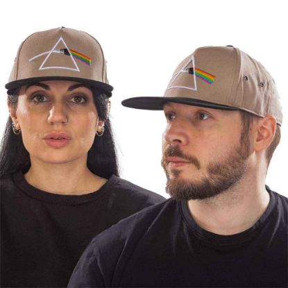 Picture of Pink Floyd Unisex Snapback Cap: Dark Side of the Moon Prism