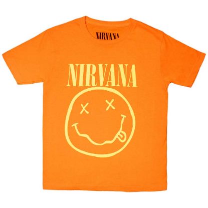 Picture of Nirvana Kids T-Shirt: White Happy Face