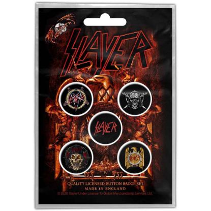 Picture of Slayer Button Badge Pack: Eagle