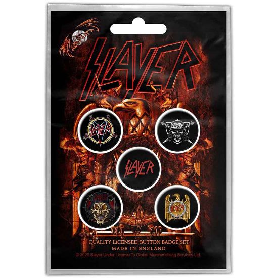 Picture of Slayer Button Badge Pack: Eagle