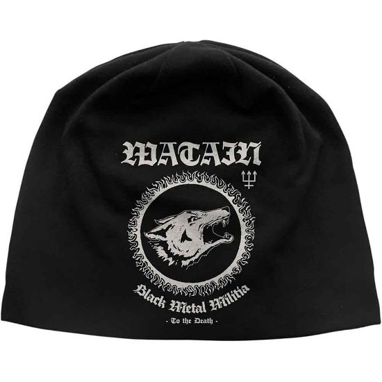 Picture of Watain Unisex Beanie Hat: Black Metal Militia