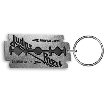 Picture of Judas Priest Keychain: British Steel (Enamel In-Fill)