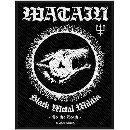 Picture of Watain Woven Patch: Black Metal Militia (Standard)