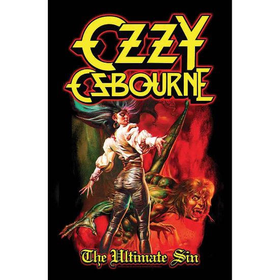 Picture of Ozzy Osbourne Textile Poster: The Ultimate Sin