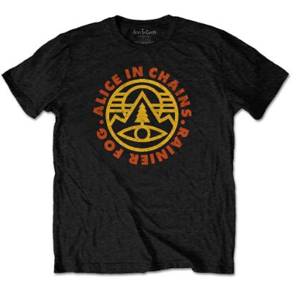 Picture of Alice in Chains Unisex T-Shirt: Pine Emblem