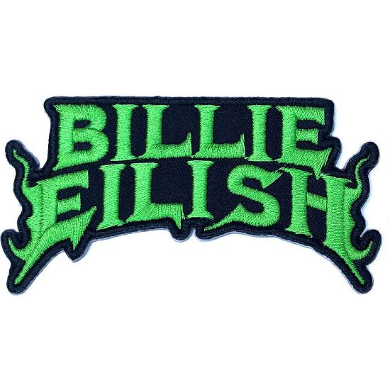 Picture of Billie Eilish Woven Patch: Flame Green (Standard) 