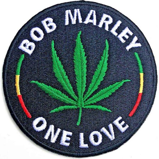 Picture of Bob Marley Woven Patch: Leaf (Standard) 