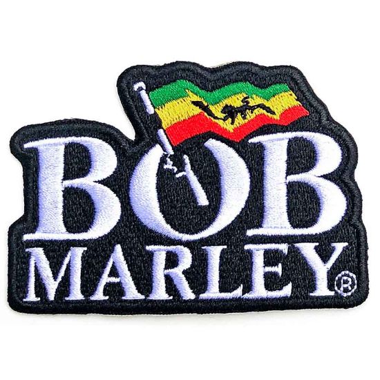 Picture of Bob Marley Woven Patch: Logo (Standard) 