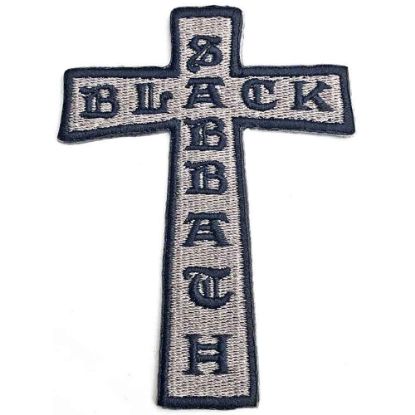 Picture of Black Sabbath Woven Patch: Cross (Standard) 