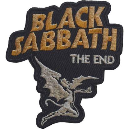 Picture of Black Sabbath Woven Patch: The End (Standard) 