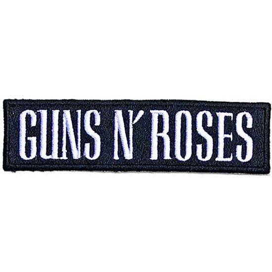 Picture of Guns N' Roses Woven Patch: Text Logo (Standard) 