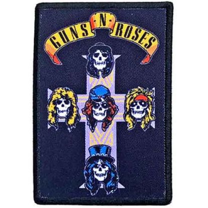 Picture of Guns N' Roses Printed Patch: Nightrain Cross (Standard) 