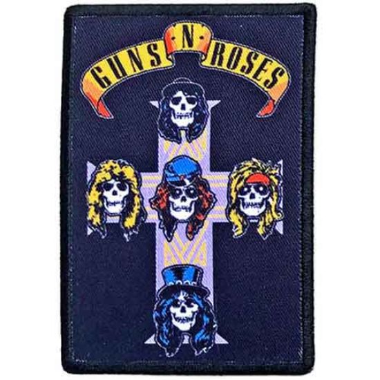 Picture of Guns N' Roses Printed Patch: Nightrain Cross (Standard) 