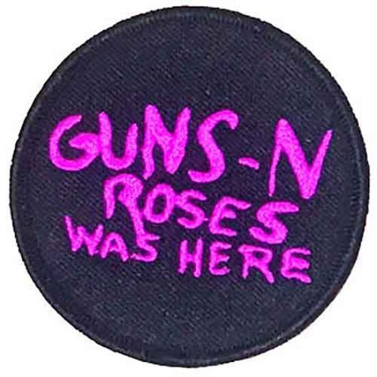 Picture of Guns N' Roses Woven Patch: Was Here (Standard) 