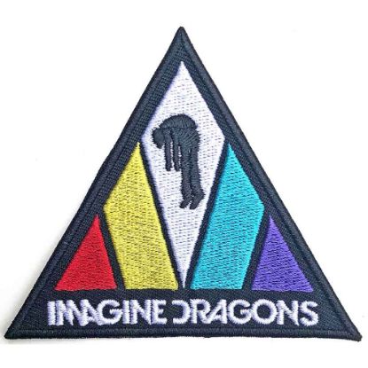 Picture of Imagine Dragons Woven Patch: Triangle Logo (Standard) 