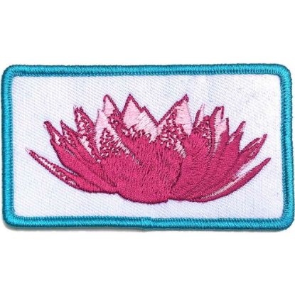 Picture of Imagine Dragons Woven Patch: Lotus Flower (Standard) 