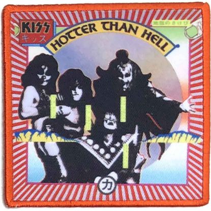 Picture of KISS Printed Patch: Hotter Than Hell (Standard) 