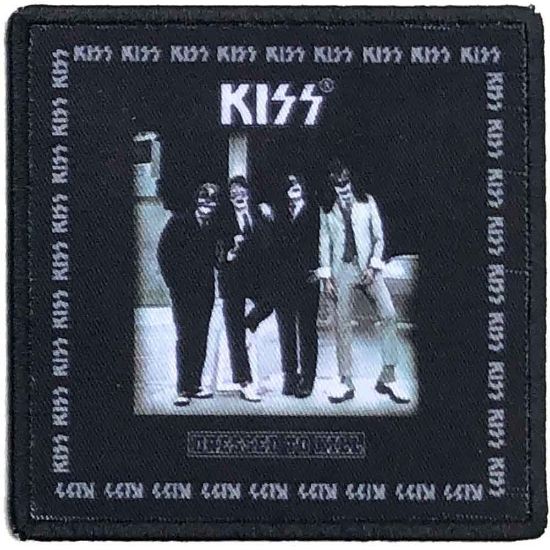 Picture of KISS Printed Patch: Dressed To Kill (Standard) 