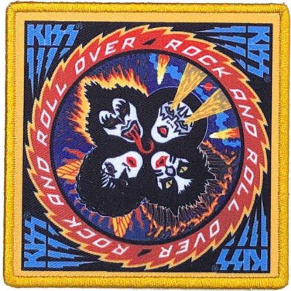 Picture of KISS Printed Patch: Rock & Roll Over (Standard) 