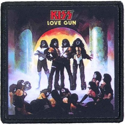 Picture of KISS Printed Patch: Love Gun (Standard) 
