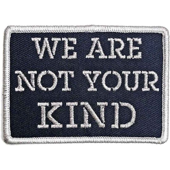 Picture of Slipknot Woven Patch: We Are Not Your Kind Stencil (Standard) 