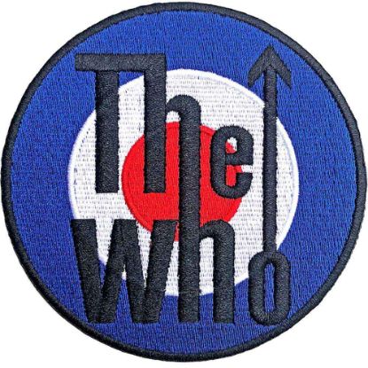 Picture of The Who Woven Patch: Target Logo Bordered (Standard) 