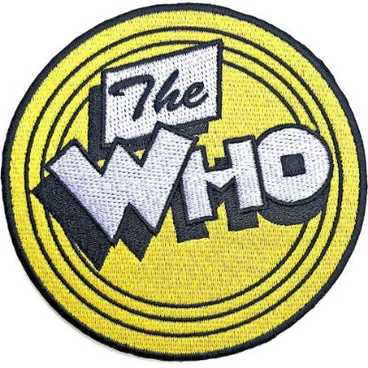 Picture of The Who Woven Patch: Yellow Circle (Standard) 