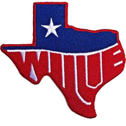 Picture of Willie Nelson Woven Patch: Texas (Standard) 