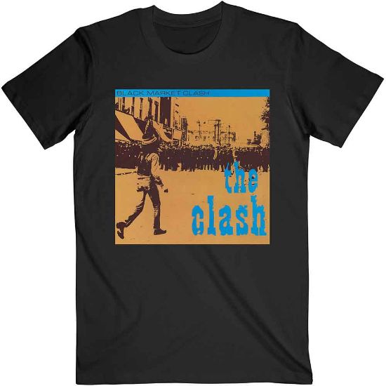 Picture of The Clash Unisex T-Shirt: Black Market