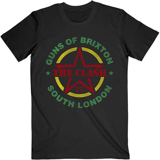 Picture of The Clash Unisex T-Shirt: Guns of Brixton