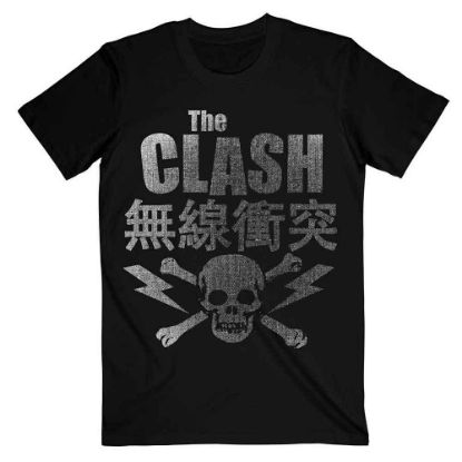 Picture of The Clash Unisex T-Shirt: Skull & Crossbones