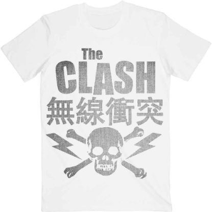 Picture of The Clash Unisex T-Shirt: Skull & Crossbones