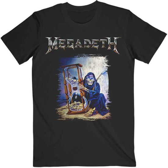 Picture of Megadeth Unisex T-Shirt: Countdown Hourglass