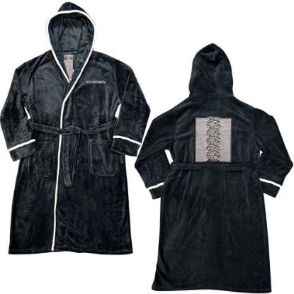 Picture of Joy Division Unisex Bathrobe: Unknown Pleasures (Large - X-Large)