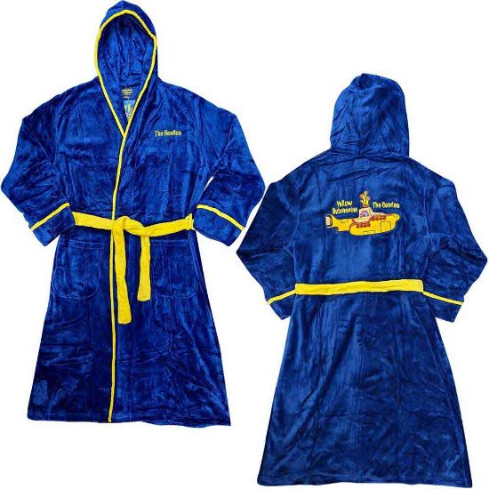 Picture of The Beatles Unisex Bathrobe: Yellow Submarine (Medium - Large)