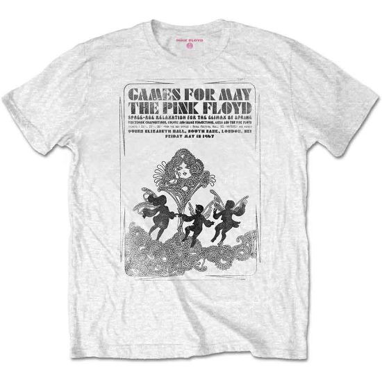 Picture of Pink Floyd Unisex T-Shirt: Games For May B&W