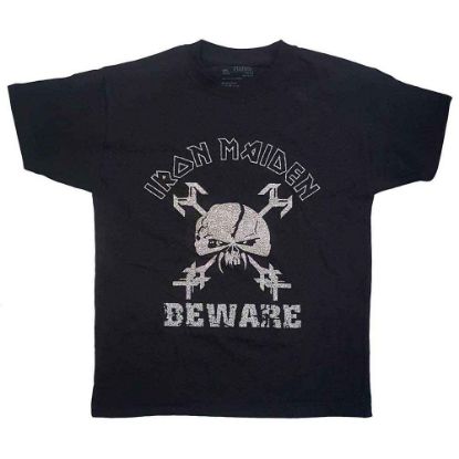 Picture of Iron Maiden Kids T-Shirt: Beware (Glitter Print) (12-13 Years)