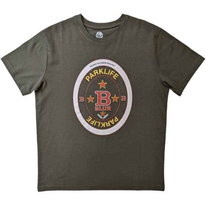 Picture of Blur Unisex T-Shirt: Parklife Beermat