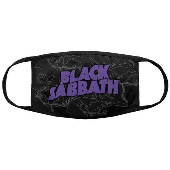 Picture of Black Sabbath Face Mask: Distressed