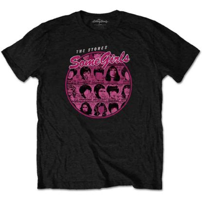 Picture of The Rolling Stones Unisex T-Shirt: Some Girls Circle Version 1