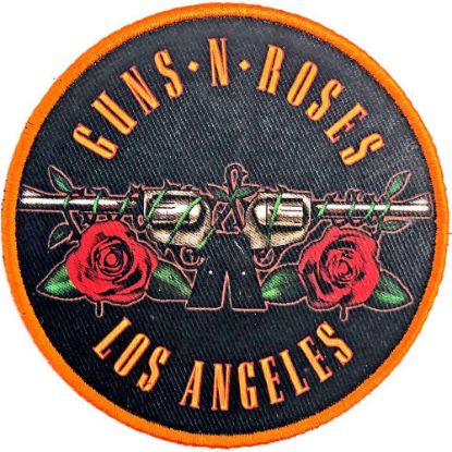 Picture of Guns N' Roses Printed Patch: Los Angeles Orange (Standard) 