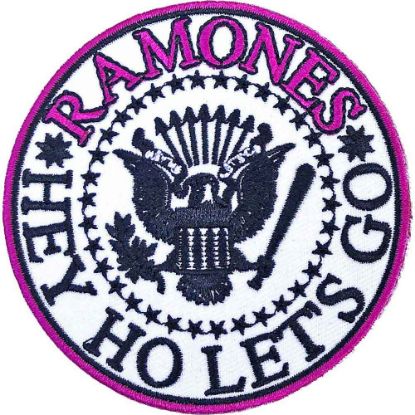 Picture of Ramones Woven Patch: Hey Ho Let's Go V. 1 (Standard) 