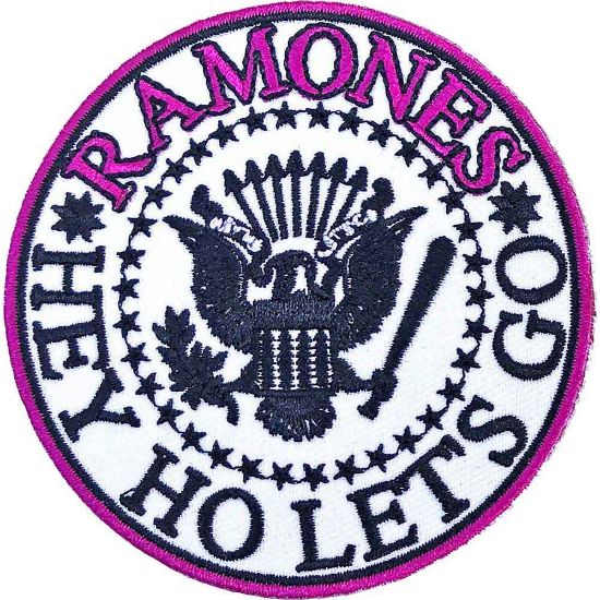Picture of Ramones Woven Patch: Hey Ho Let's Go V. 1 (Standard) 