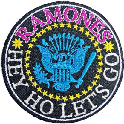 Picture of Ramones Woven Patch: Hey Ho Let's Go V. 2 (Standard) 