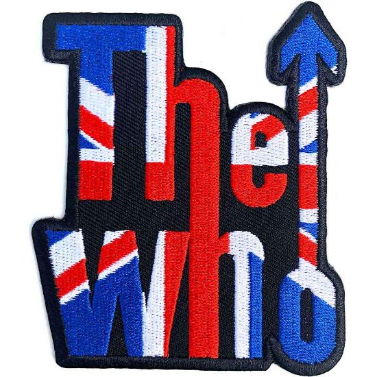 Picture of The Who Woven Patch: Union Jack (Standard) 