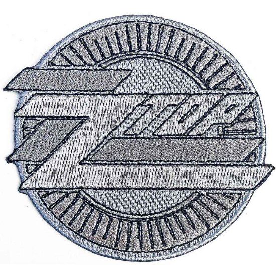 Picture of ZZ Top Woven Patch: Metallic Logo (Standard) 