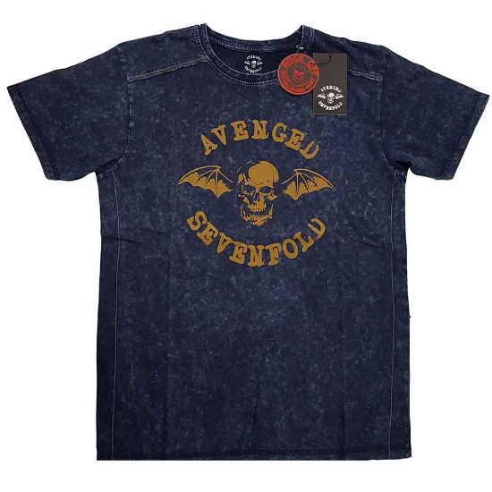 Picture of Avenged Sevenfold Unisex T-Shirt: Logo Wash Collection