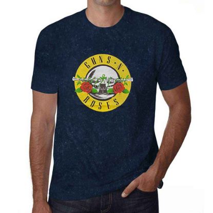 Picture of Guns N' Roses Unisex T-Shirt: Classic Logo Wash Collection