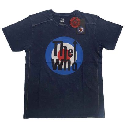 Picture of The Who Unisex T-Shirt: Target Logo Wash Collection