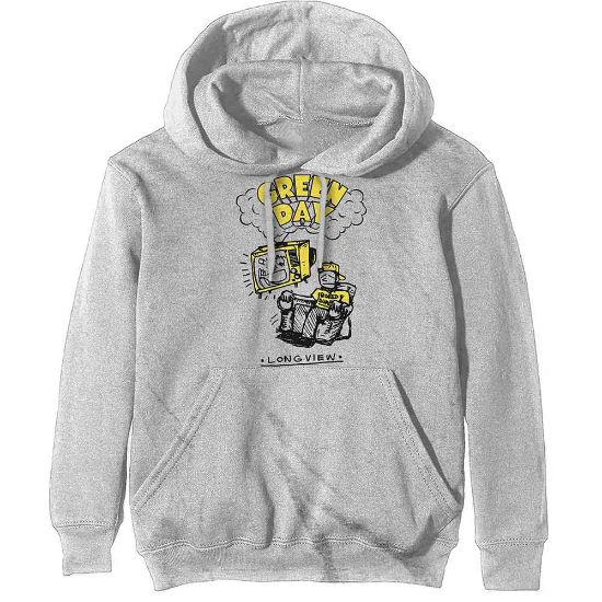 Picture of Green Day Unisex Pullover Hoodie: Longview Doodle